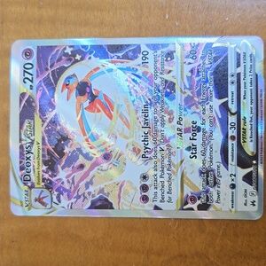 Deoxys VStar GG46/GG70 Crown Zenith Pokemon Card Holo (NM)!